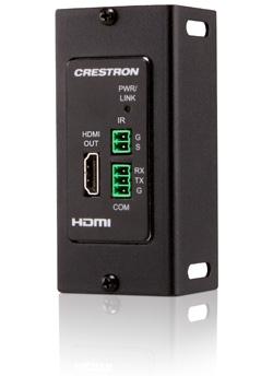 Crestron Introduces DigitalMedia™ 4K Receiver and Room Controller in a Single-Gang Box