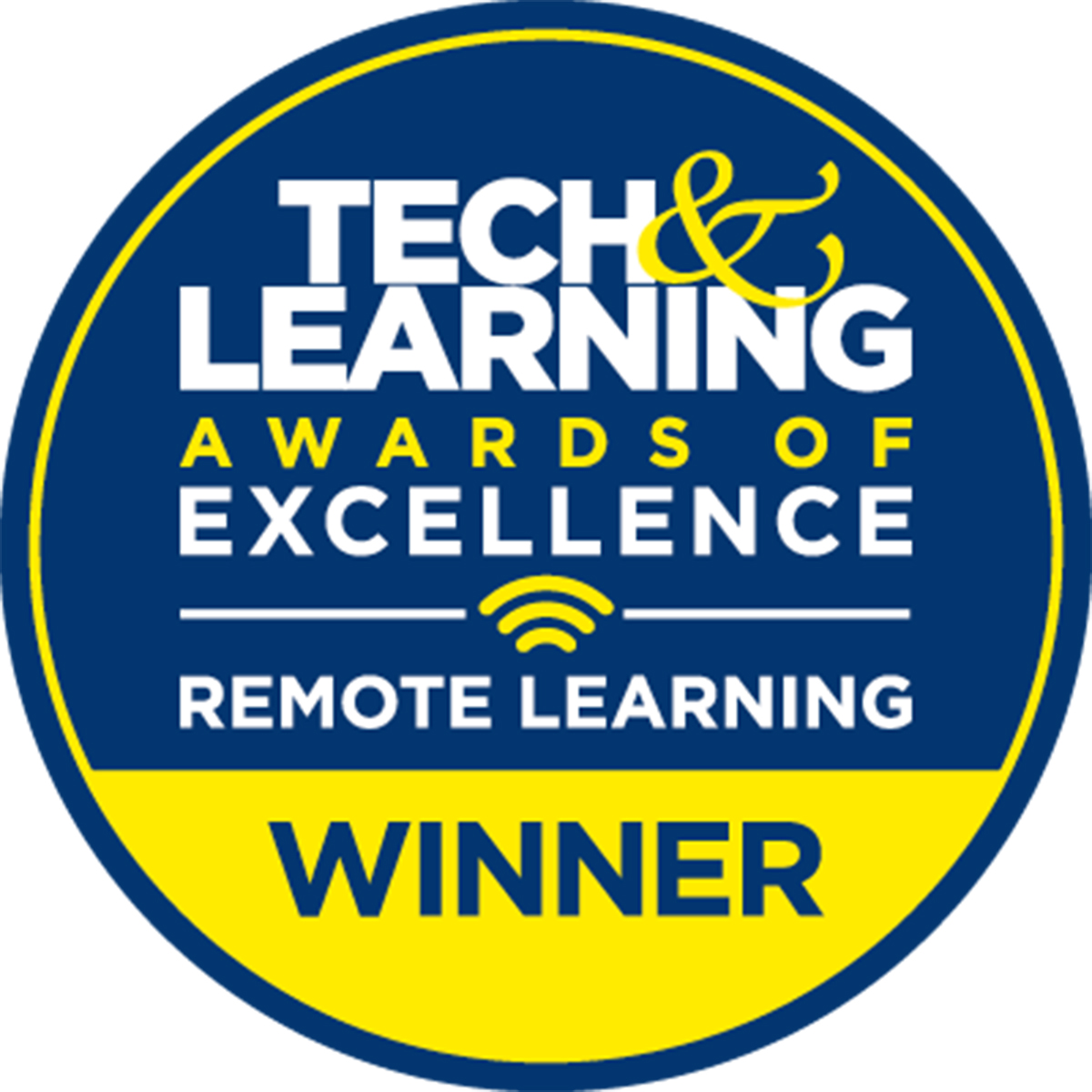 Auszeichnungen von Tech & Learning für Beste Remote- und Blended-Learning-Tools